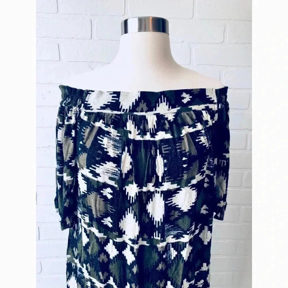 [Caslon] Tribal Print Dress - Picture 4 of 6
